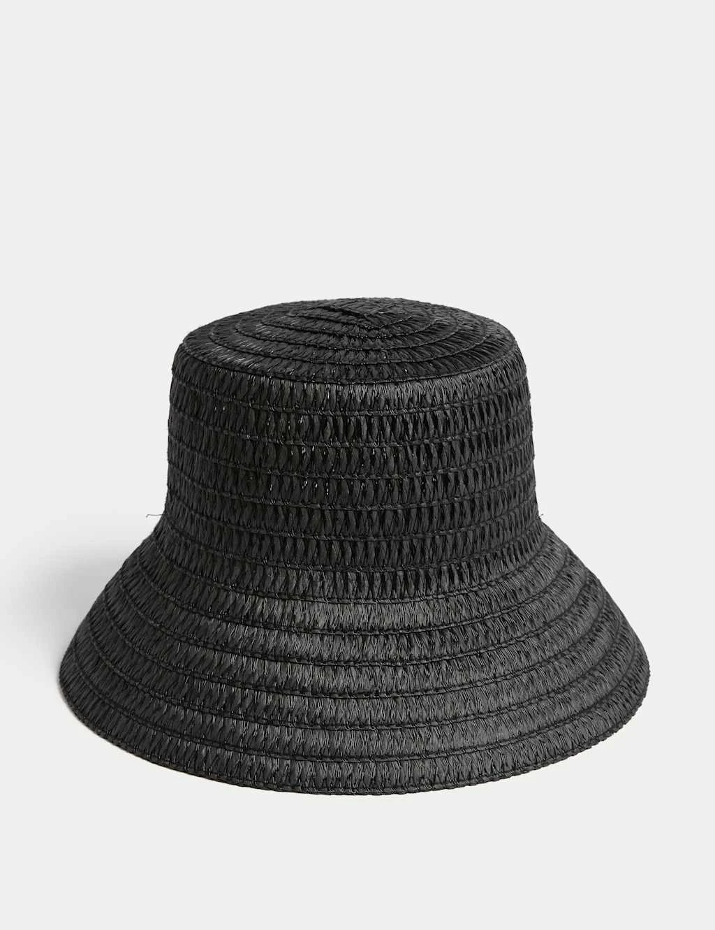 Braided Wide Brim Bucket Hat 3 Braided Wide Brim Bucket Hat - Image 3