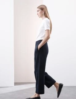 Brushed Barrel Leg Ankle Grazer Joggers 20 Brushed Barrel Leg Ankle Grazer Joggers -Marksandspencer Sale Store brushed barrel leg ankle grazer joggers 6