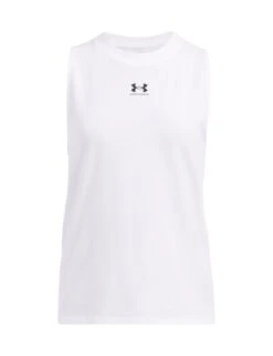 Under Armour Campus Cotton Rich Crew Neck Gym Vest Top -Marksandspencer Sale Store campus cotton rich crew neck gym vest top 3