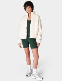 Sweaty Betty Canyon Funnel Neck Zip Fleece Jacket -Marksandspencer Sale Store canyon funnel neck zip fleece jacket 7