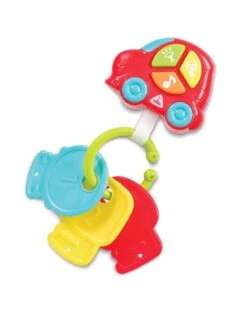 Car Keys Sensory Toy (6-24 Mths) -Marksandspencer Sale Store car keys sensory toy 6 24 mths 1 3