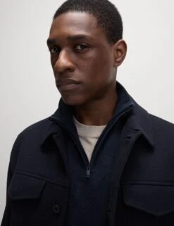 Cashmilon™ High Neck Half Zip Jumper -Marksandspencer Sale Store cashmilon high neck half zip jumper 13