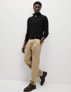 Cashmilon™ High Neck Half Zip Jumper -Marksandspencer Sale Store cashmilon high neck half zip jumper 6