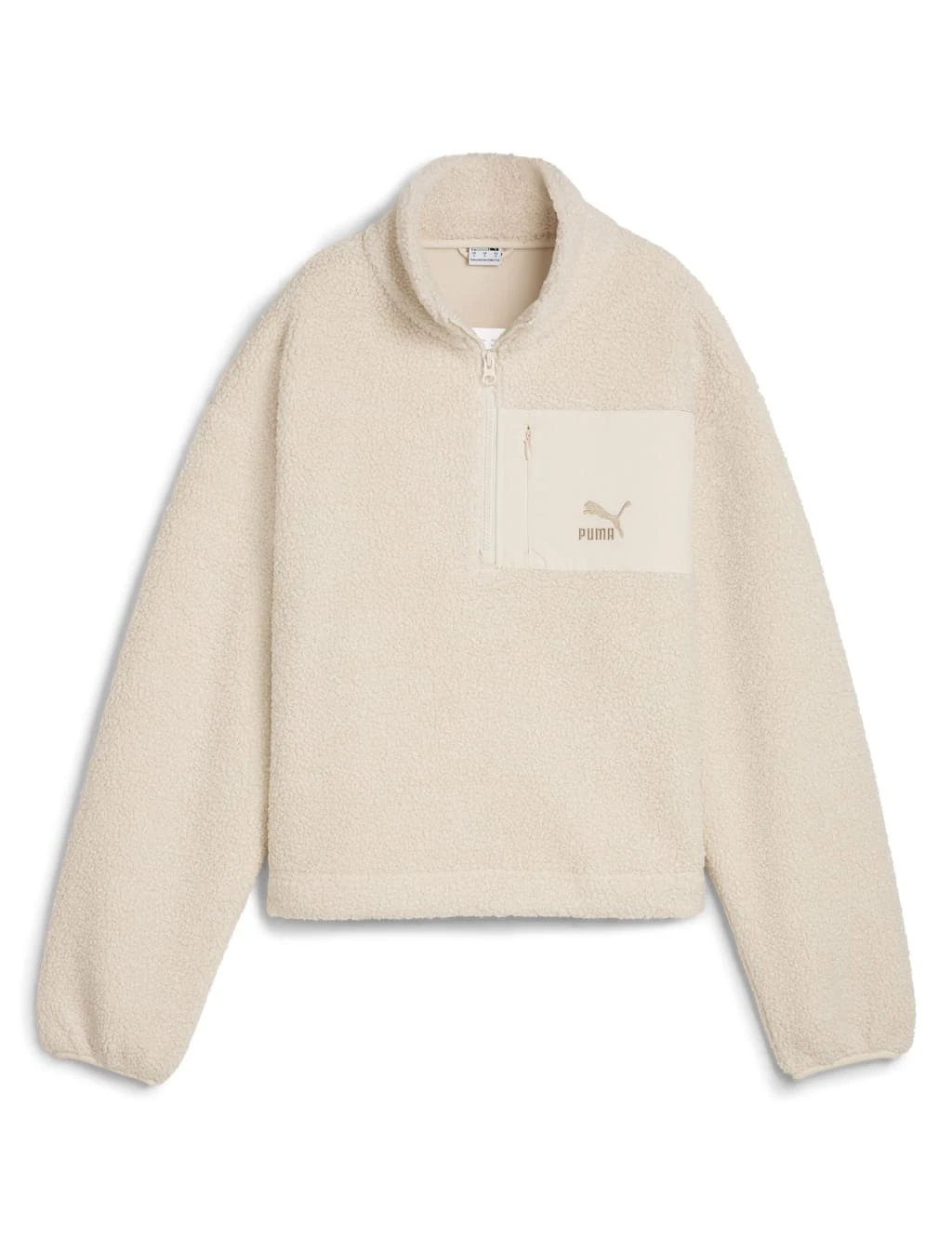 Puma Classics Winterized Fleece Half Zip Sweatshirt 7 Puma Classics Winterized Fleece Half Zip Sweatshirt - Image 7