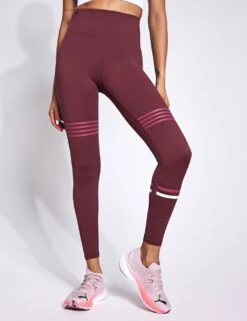 Coco Striped High Waisted 7/8 Leggings -Marksandspencer Sale Store coco striped high waisted 7 8 leggings 7