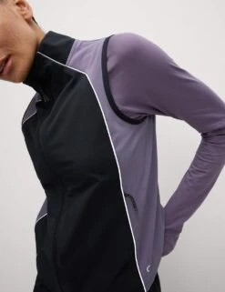 Colour Block Cropped Gilet -Marksandspencer Sale Store colour block cropped gilet 8