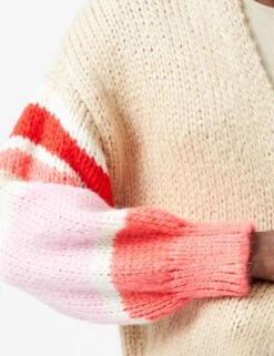 French Connection Colour Block Edge To Edge Cardigan -Marksandspencer Sale Store colour block edge to edge cardigan 5