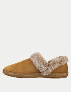 Skechers Cosy Campfire Fresh Wide Fit Toast Slippers -Marksandspencer Sale Store cosy campfire fresh toast slippers 5