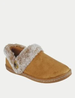 Skechers Cosy Campfire Fresh Wide Fit Toast Slippers -Marksandspencer Sale Store cosy campfire fresh toast slippers 6