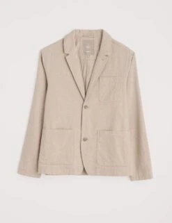 Cotton And Linen Blend Blazer 15 Cotton And Linen Blend Blazer -Marksandspencer Sale Store cotton and linen blend blazer 7