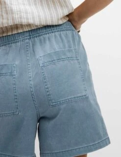 Cotton Blend Garment Dye Shorts 27 Cotton Blend Garment Dye Shorts -Marksandspencer Sale Store cotton blend garment dye shorts 8