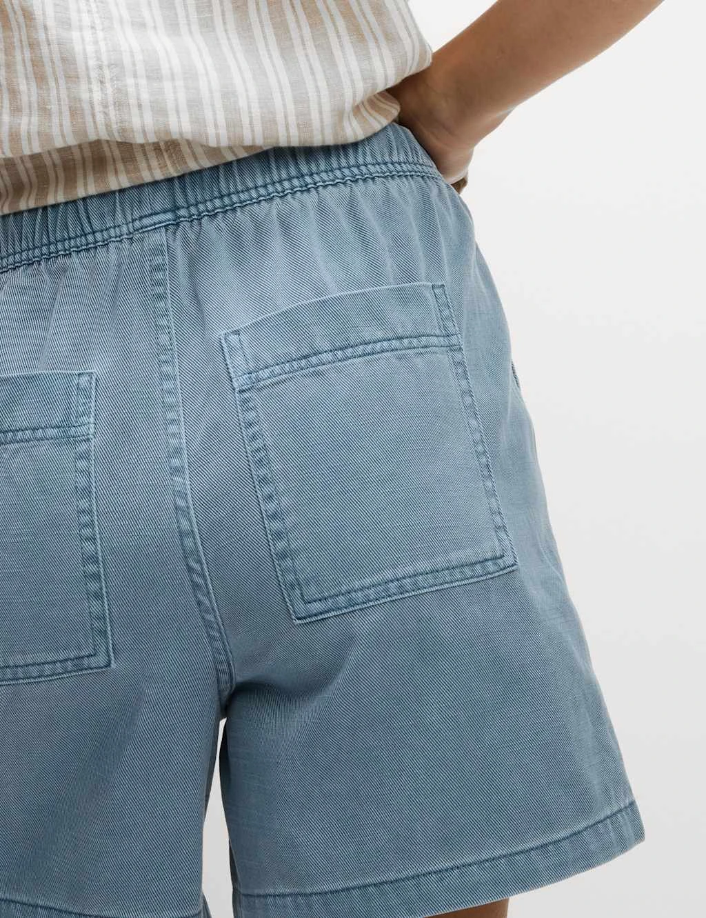 Cotton Blend Garment Dye Shorts 10 Cotton Blend Garment Dye Shorts - Image 10