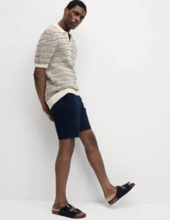 Cotton Blend Knitted Polo Shirt 33 Cotton Blend Knitted Polo Shirt -Marksandspencer Sale Store cotton blend knitted polo shirt 12