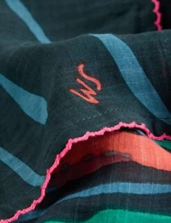 WHITE STUFF Cotton Blend Printed Scarf 7 WHITE STUFF Cotton Blend Printed Scarf -Marksandspencer Sale Store cotton blend printed scarf 3