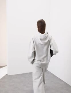 Cotton Blend Relaxed Hoodie -Marksandspencer Sale Store cotton blend relaxed hoodie 10