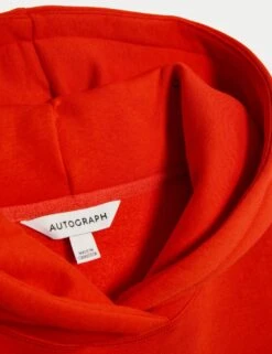 Cotton Blend Relaxed Hoodie -Marksandspencer Sale Store cotton blend relaxed hoodie 14