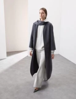 Cotton Blend Relaxed Hoodie -Marksandspencer Sale Store cotton blend relaxed hoodie 9