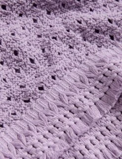 Cotton Blend Textured Crew Neck Fringe Jumper -Marksandspencer Sale Store cotton blend textured crew neck fringe jumper 10