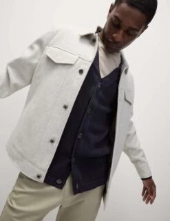 Cotton Modal Blend Textured V-Neck Cardigan -Marksandspencer Sale Store cotton modal blend textured v neck cardigan 10