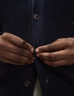 Cotton Modal Blend Textured V-Neck Cardigan -Marksandspencer Sale Store cotton modal blend textured v neck cardigan 11