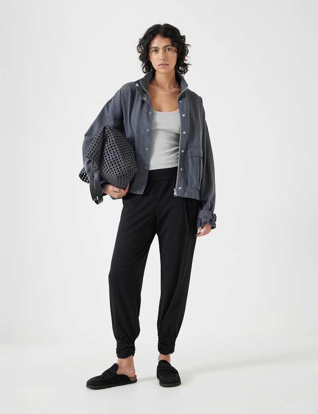 Cotton Modal Blend Trousers 11 Cotton Modal Blend Trousers - Image 11