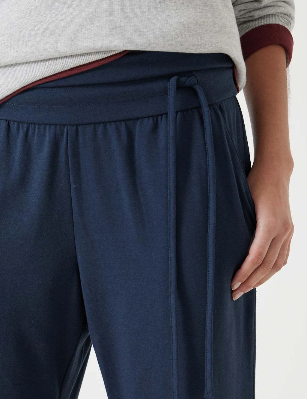 Cotton Modal Blend Trousers 14 Cotton Modal Blend Trousers - Image 14