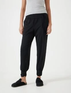 Cotton Modal Blend Trousers 25 Cotton Modal Blend Trousers -Marksandspencer Sale Store cotton modal blend trousers 7