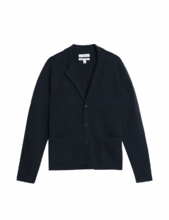 Cotton Modal Knitted Blazer -Marksandspencer Sale Store cotton modal knitted blazer