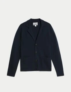 Cotton Modal Knitted Blazer -Marksandspencer Sale Store cotton modal knitted blazer 6
