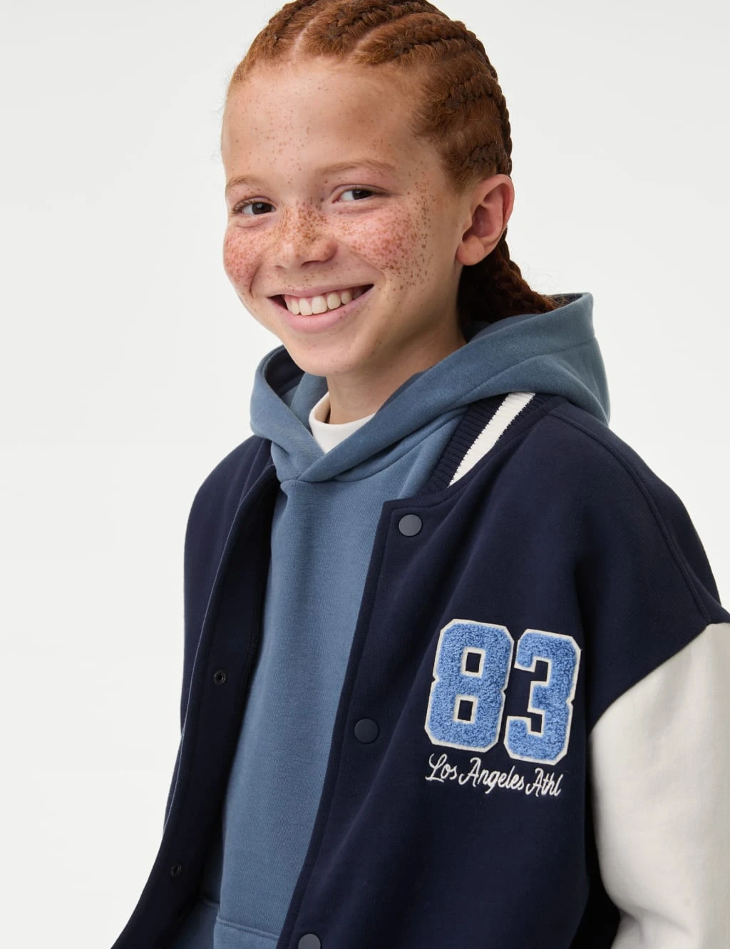 Cotton Rich '83 Los Angeles Athl' Bomber (6-16 Yrs) 12 Cotton Rich '83 Los Angeles Athl' Bomber (6-16 Yrs) - Image 12