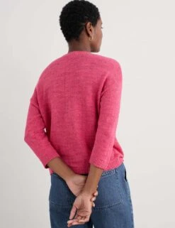 Cotton Rich Cardigan With Linen -Marksandspencer Sale Store cotton rich cardigan with linen 5