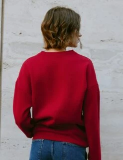 Cotton Rich Cherry Slogan Sweatshirt -Marksandspencer Sale Store cotton rich cherry slogan sweatshirt 6