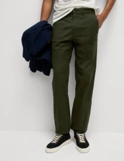 Regular Fit Heritage Twill Chinos -Marksandspencer Sale Store cotton rich chinos 9