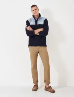 Cotton Rich Colour Block Half Zip Sweatshirt -Marksandspencer Sale Store cotton rich colour block half zip sweatshirt 6