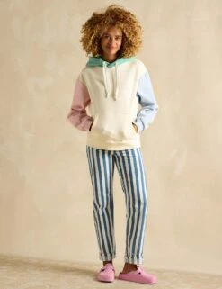 Joules Cotton Rich Colour Block Hoodie -Marksandspencer Sale Store cotton rich colour block hoodie 9