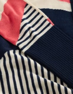 WHITE STUFF Cotton Rich Colour Block Jumper -Marksandspencer Sale Store cotton rich colour block jumper 8