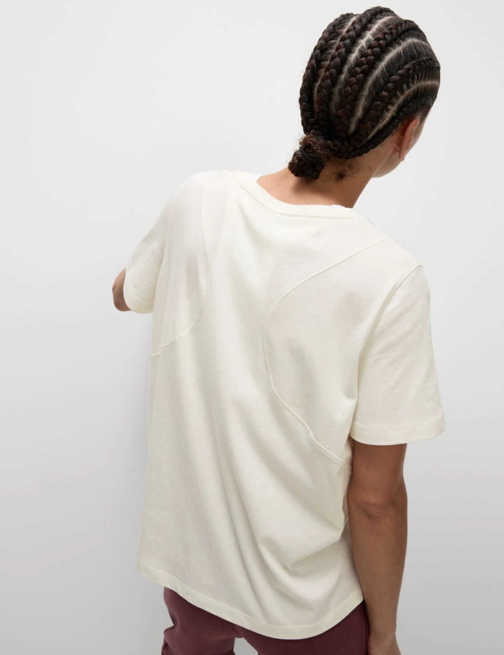 Cotton Rich Crew Neck Relaxed T-Shirt 14 Cotton Rich Crew Neck Relaxed T-Shirt - Image 14