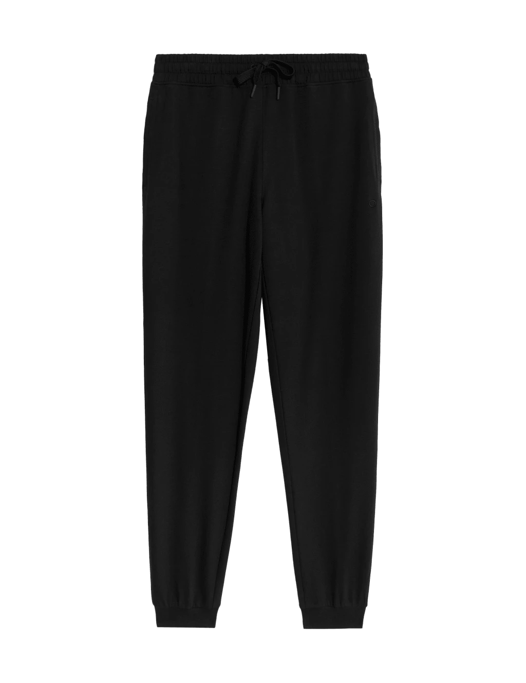 Cotton Rich Cuffed High Waisted Joggers 8 Cotton Rich Cuffed High Waisted Joggers - Image 8