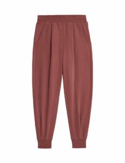 Cotton Rich Cuffed Relaxed Joggers -Marksandspencer Sale Store cotton rich cuffed relaxed joggers