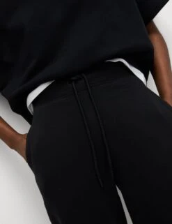 Cotton Rich Drawstring Cuffed Joggers -Marksandspencer Sale Store cotton rich drawstring cuffed joggers 10