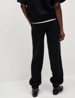 Cotton Rich Drawstring Cuffed Joggers -Marksandspencer Sale Store cotton rich drawstring cuffed joggers 11