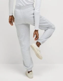 Cotton Rich Drawstring Cuffed Joggers -Marksandspencer Sale Store cotton rich drawstring cuffed joggers 14