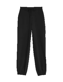 Cotton Rich Drawstring Cuffed Joggers -Marksandspencer Sale Store cotton rich drawstring cuffed joggers