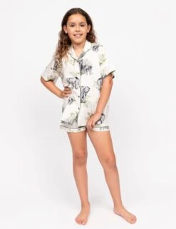 Cyberjammies Cotton Rich Elephant Revere Pyjamas (2-13 Yrs) -Marksandspencer Sale Store cotton rich elephant revere pyjamas 2 13 yrs 1 5