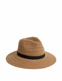 Cotton Rich Fedora Hat 7 Cotton Rich Fedora Hat -Marksandspencer Sale Store cotton rich fedora hat