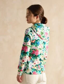 Joules Cotton Rich Floral Hoodie -Marksandspencer Sale Store cotton rich floral hoodie 8