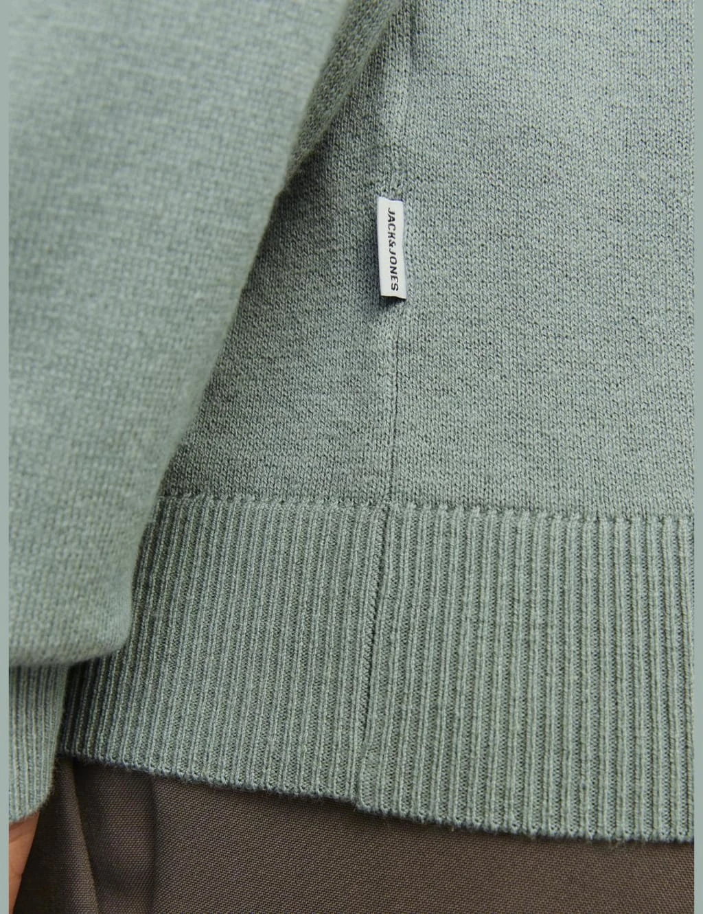 Jack & Jones Cotton Rich Funnel Neck Half Zip Jumper 12 Jack & Jones Cotton Rich Funnel Neck Half Zip Jumper - Image 12