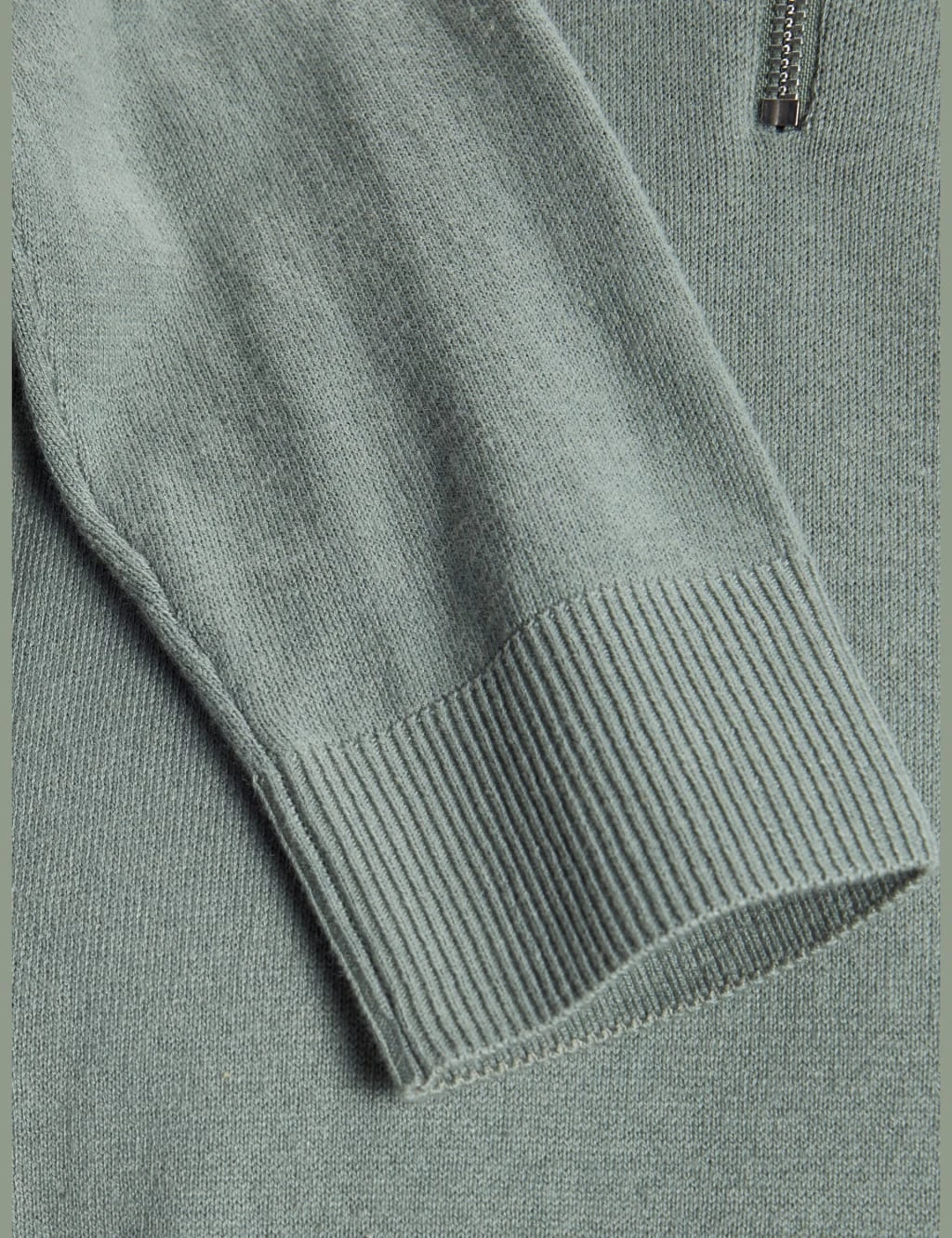 Jack & Jones Cotton Rich Funnel Neck Half Zip Jumper 11 Jack & Jones Cotton Rich Funnel Neck Half Zip Jumper - Image 11