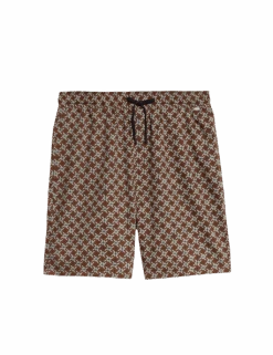 Cotton Rich Geometric Print Pyjama Shorts -Marksandspencer Sale Store cotton rich geometric print pyjama shorts