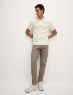 Cotton Rich Half Zip Knitted Polo Shirt 30 Cotton Rich Half Zip Knitted Polo Shirt -Marksandspencer Sale Store cotton rich half zip knitted polo shirt 9